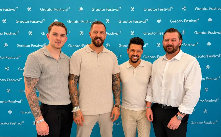 Us with the 505 Institute team at the Greator Festival 2026